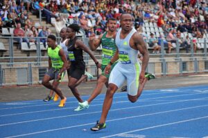 LETSILE TEBOGO CELEBRATES AWAY WORLD RECORD ATTEMPT, AS SPRINTERS SHINE WITH LIGHTNING-FAST PERFORMANCES AT THE SIMBINE CURRO CLASSIC SHOOTOUT.