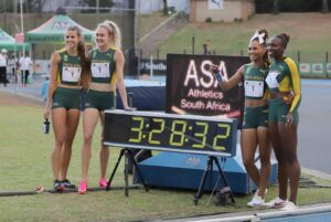 RECORDS TUMBLE, AND LETEBELE STUNS OMANYALA, AT ASA GRAND PRIX