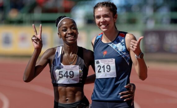 Prudence Sekgodiso and Charne Swart-Du Plessis