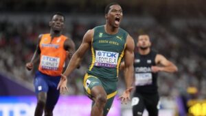 GIFT LEOTLELA STEALS THE SHOW FOR TEAM SA ON DAY ONE