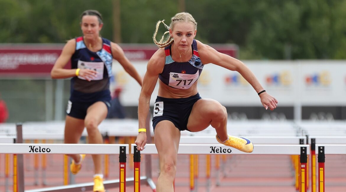 Marione Fourie at the SA Senior Championships