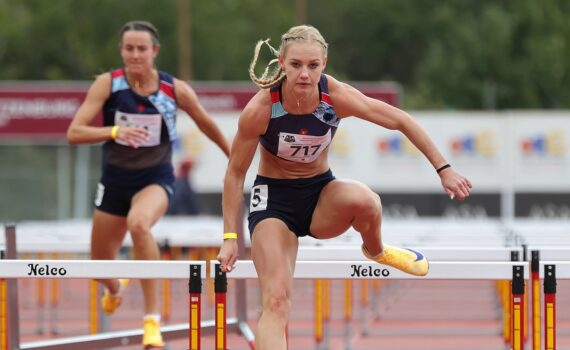 Marione Fourie at the SA Senior Championships