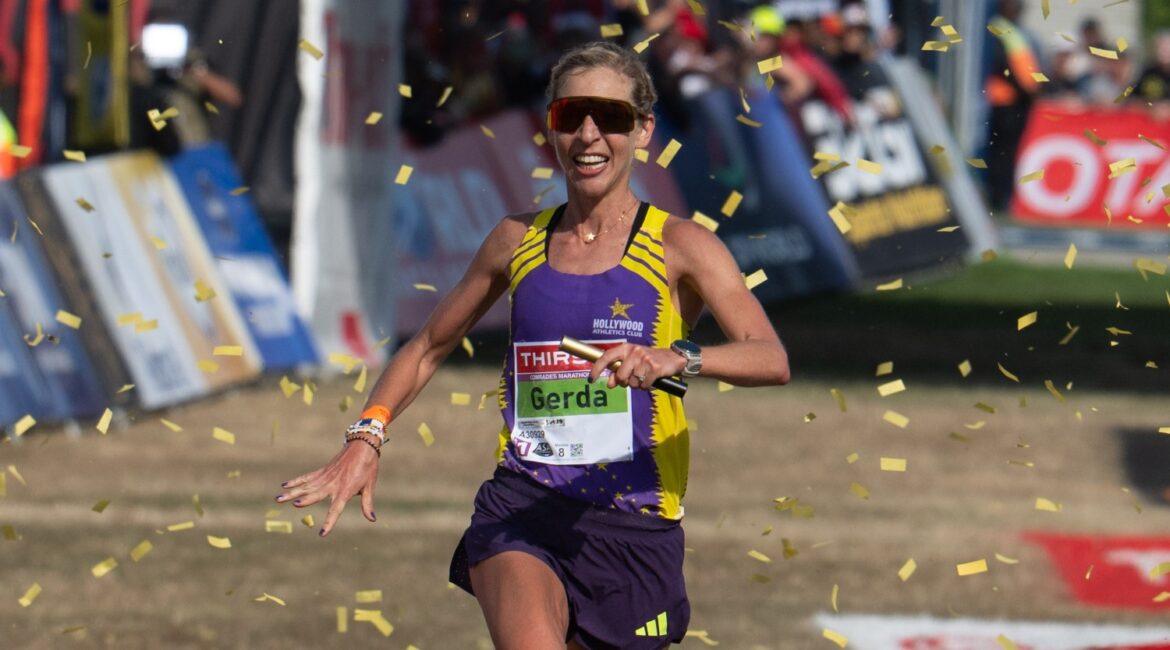 Gerda Steyn at the Comrades Marathon