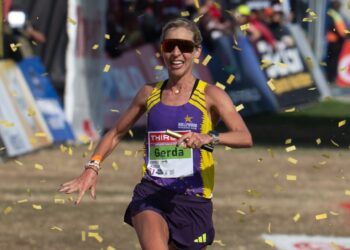 Gerda Steyn at the Comrades Marathon