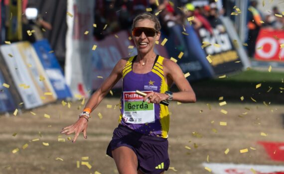 Gerda Steyn at the Comrades Marathon